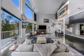 Ideal layout for entertaining or simply enjoying a quiet, relaxing evening.