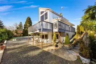 RV pad with septic and power.