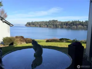Enjoy the water view from your back deck and this Port Ludlow Condo.
