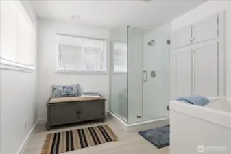 updated primary bath