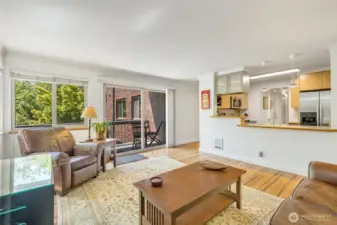 Open concept entertaining