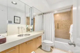 Large full bathroom