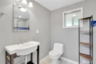 Main level bathroom