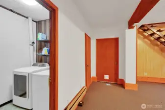 Finished basement/utility room