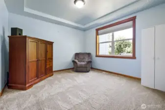 This spacious Den could easily be used as a 5th Bedroom, right next to the 3/4 Bath.
