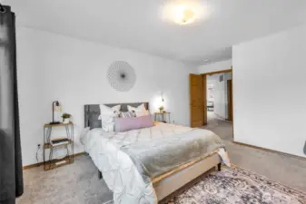 Primary bedroom  to hallway.