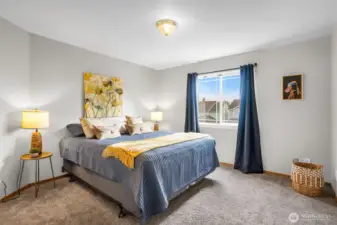 Large 2nd bedroom - Bed is a King size.