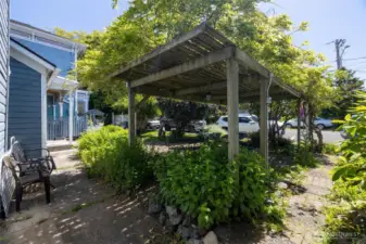 exterior common outside seating