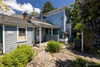 exterior restaurant kitchen door
