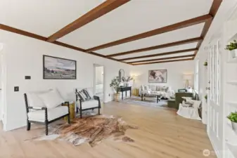 Main house living room