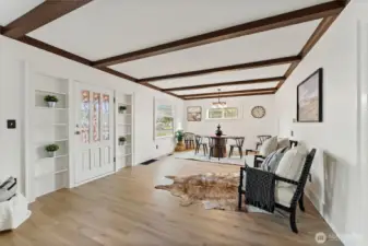 Main house living room/ dining room