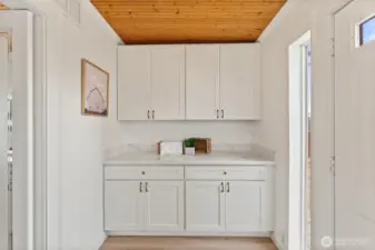 Main house utility room