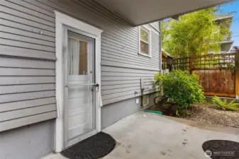 Fully fenced if you have a pet that needs some space to roam.