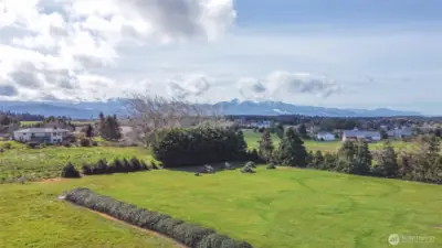 view to the southwest