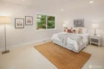 3 Large secondary bedrooms upstairs