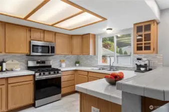 Spacious Kitchen