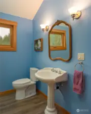 Upstairs apartment bathroom