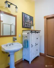 Main floor bathroom