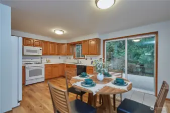 New quartz countertops.