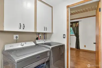 Laundry on main floor.