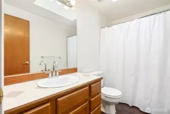 Upstairs full bath