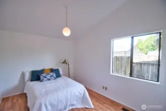One of two bedrooms...