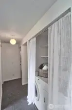Dedicated washer/dryer for each unit.
