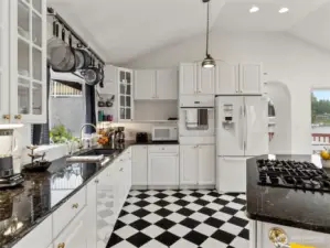 High end appliances.