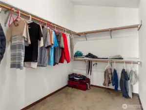 Walk in closet.