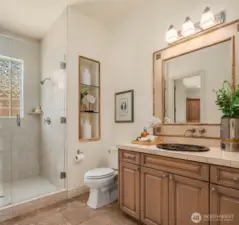 Main floor bath.