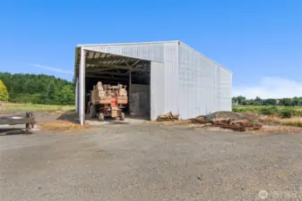 6480 sq ft farm building.