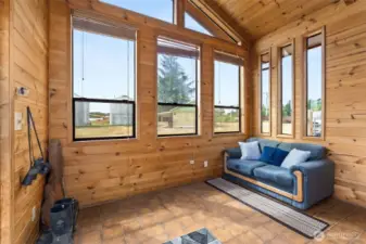 Sunroom.