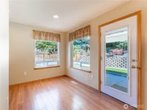 Kitchen nook