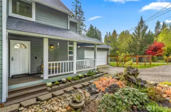 Covered Wrap Around Porch