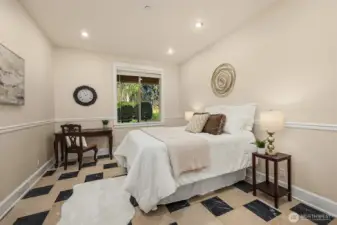 Finished room on the main, no closet but could be used as a 5th bedroom if desired