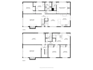 Floor Plans - Measured 5/14/24