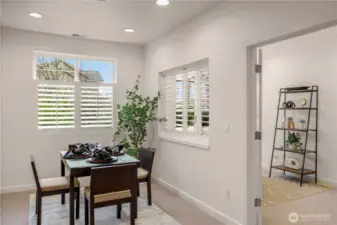 Dining area