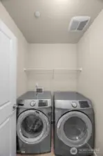 Dedicated laundry room