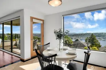 Perfect access to the balcony