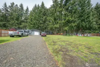RV Parking Area for ALL of your toys!
