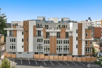 Yes, parking! The builder has paid for 5-years of leased onsite parking in the lot next door!