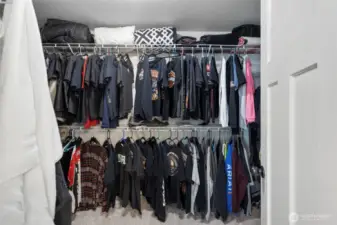 Owner's Suite walk in closet