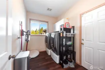 Utility plumbed for Utility Sink