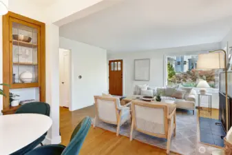 Home faces north on 83rd street in Whittier Heights. Close to transit, grocery stores, pharmacy and restaurants.