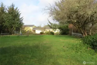 VIEW TO THE NORTH OF THE PROPERTY ALONG THE BANK OF DUCK LAKE!
