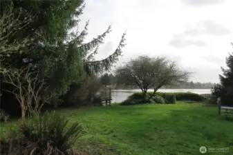 NOW MOVING TOWARD THE DOCK AREA YOU CAN SEE SOUTH OF DUCK LAKE!