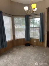 Off the Kitchen eating area