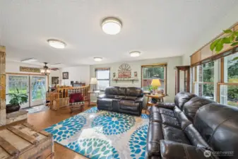 Living room to the right of entry