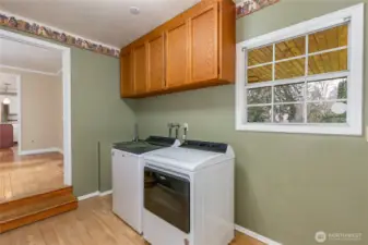 Separate Laundry Room
