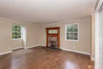 Primary Suite w/ Mantled Fireplace